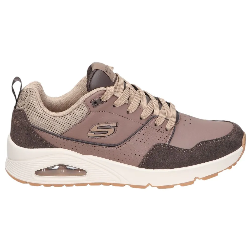 ZAPATILLAS SKECHERS UNO RETRO ONE MARRON 183020BRN