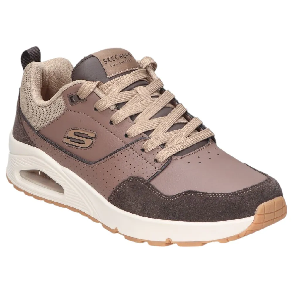 ZAPATILLAS SKECHERS UNO RETRO ONE MARRON 183020BRN