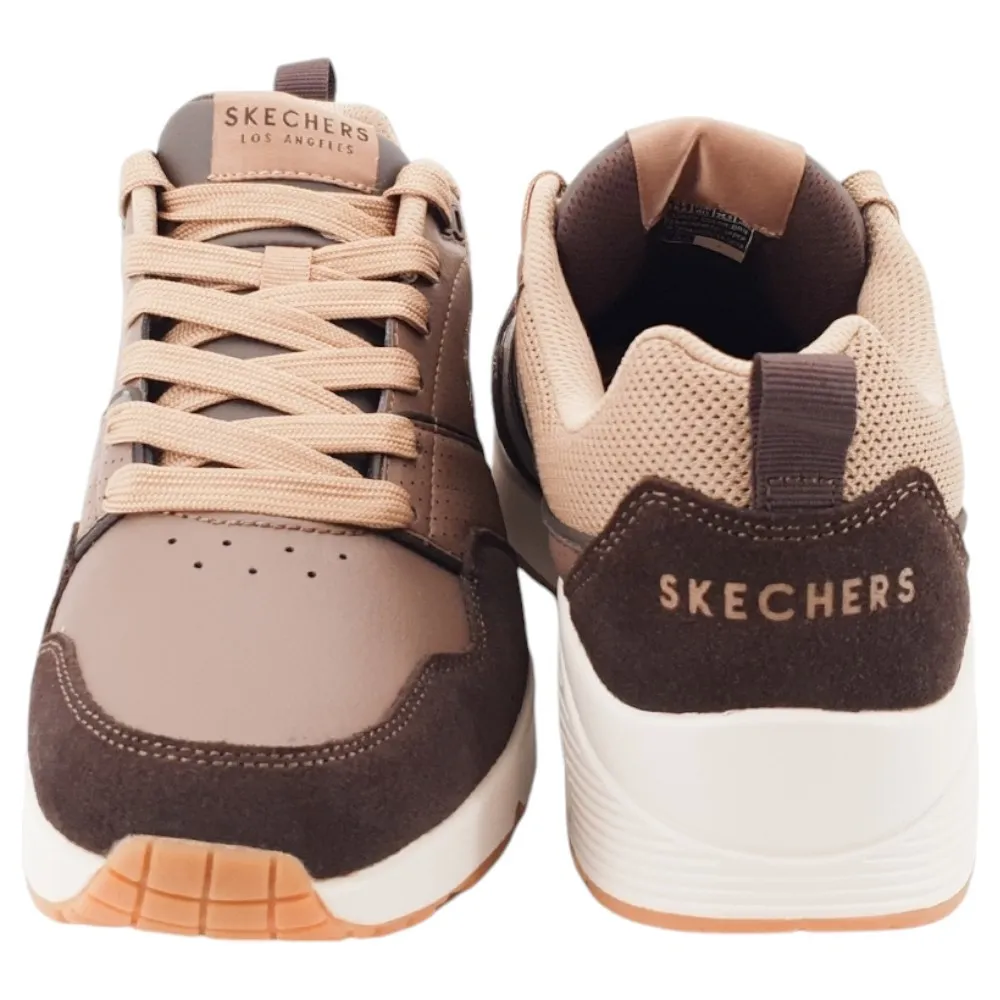 ZAPATILLAS SKECHERS UNO RETRO ONE MARRON 183020BRN