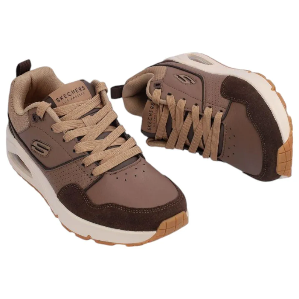 ZAPATILLAS SKECHERS UNO RETRO ONE MARRON 183020BRN