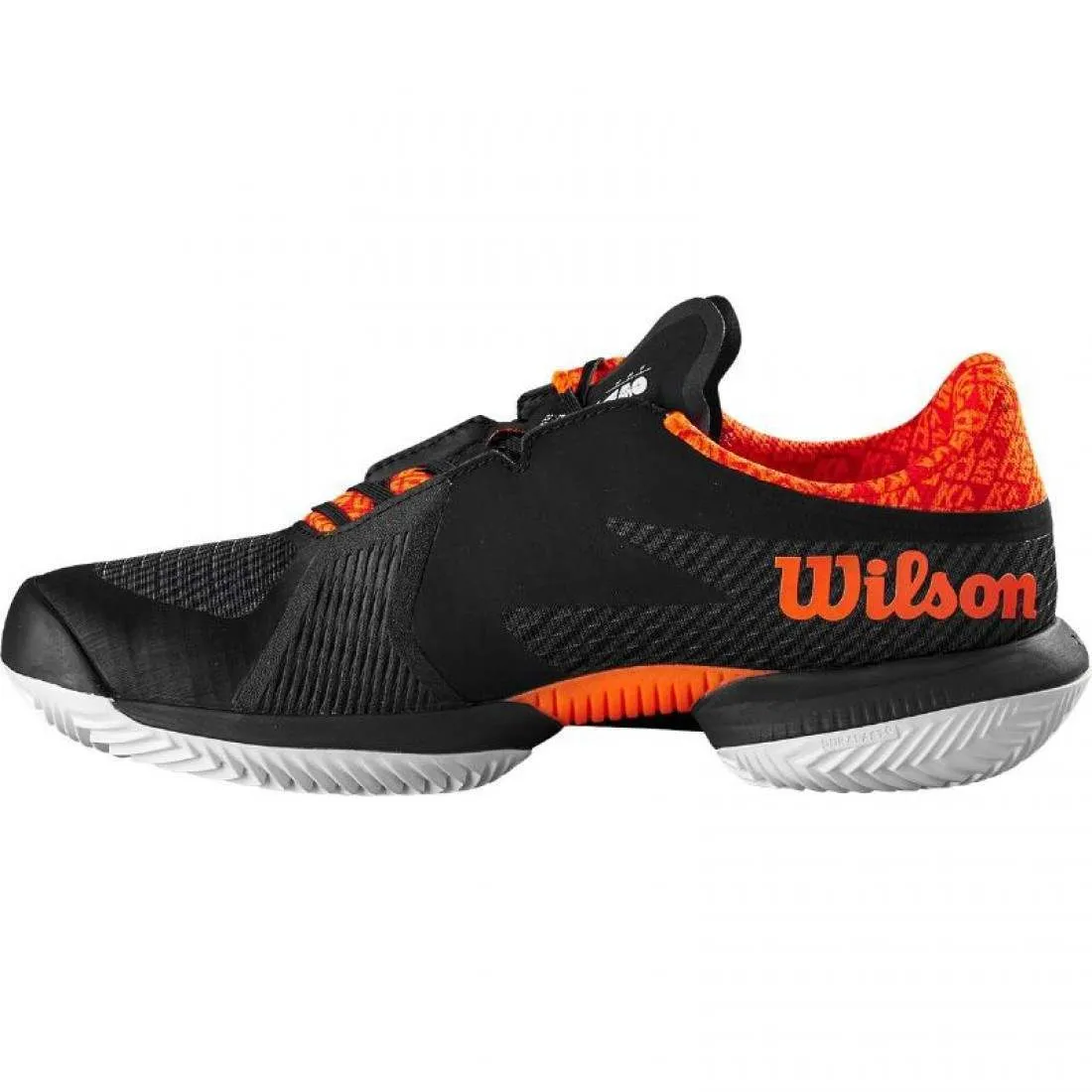 Zapatillas Wilson Kaos Swift 1.5 Clay Negro Naranja | Wilson