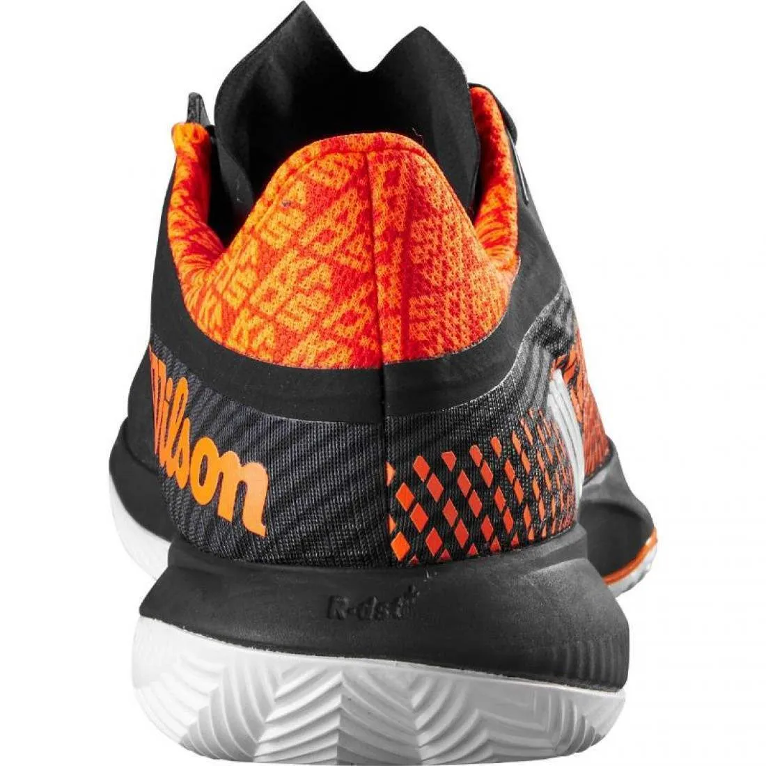 Zapatillas Wilson Kaos Swift 1.5 Clay Negro Naranja | Wilson