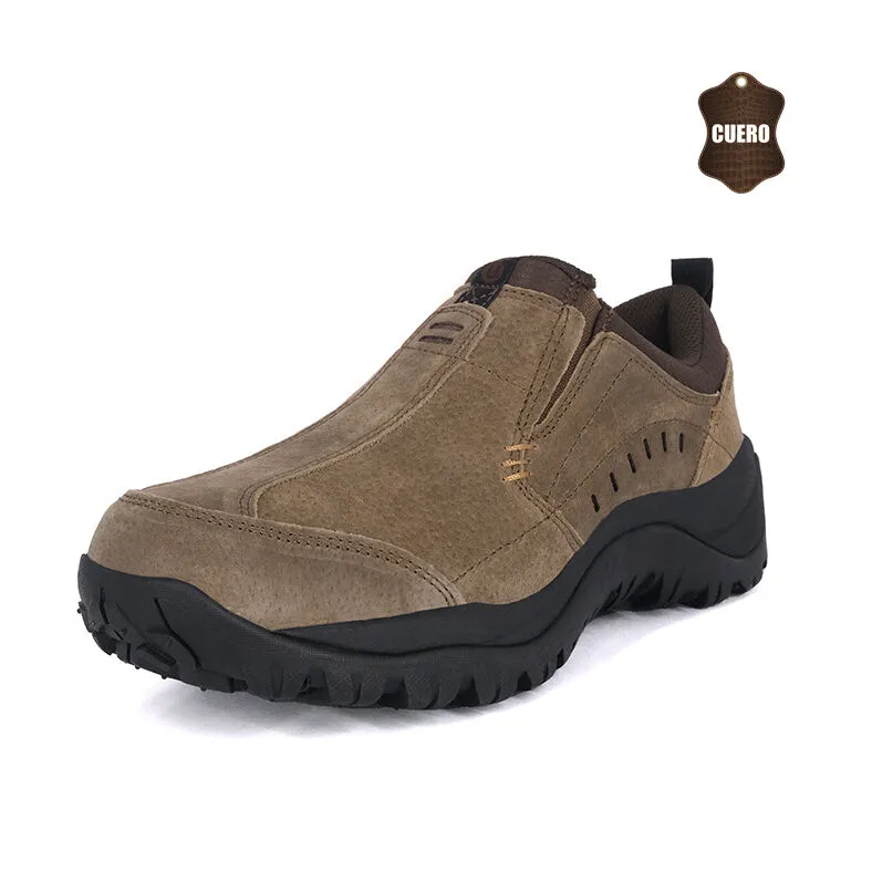 Zapato De Cuero Cedro Cafe London Adixt