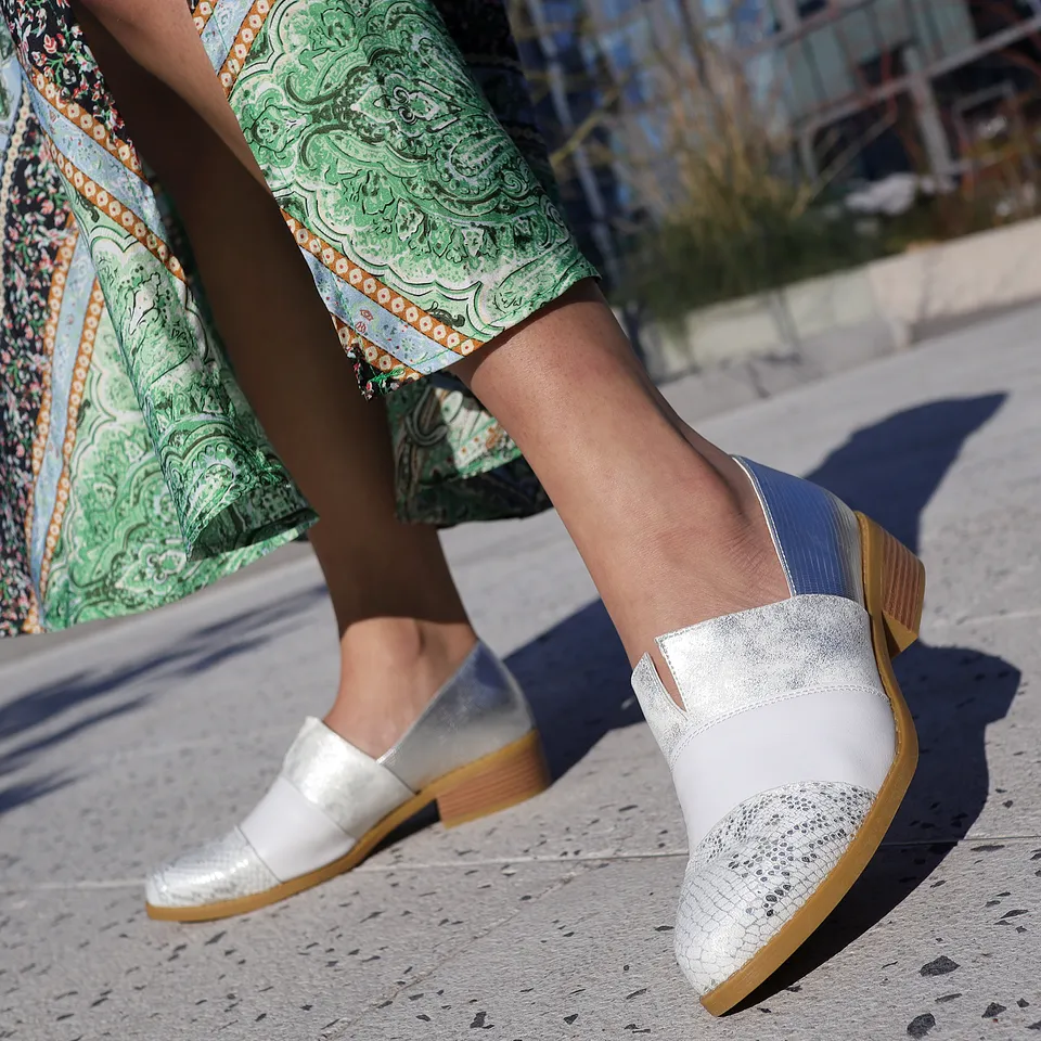 Zapato Moda Campero Blanco 05