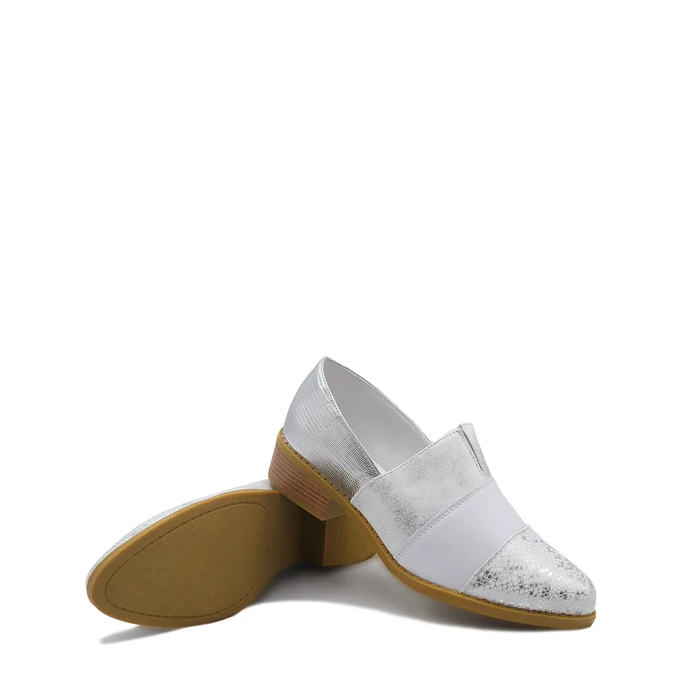 Zapato Moda Campero Blanco 05