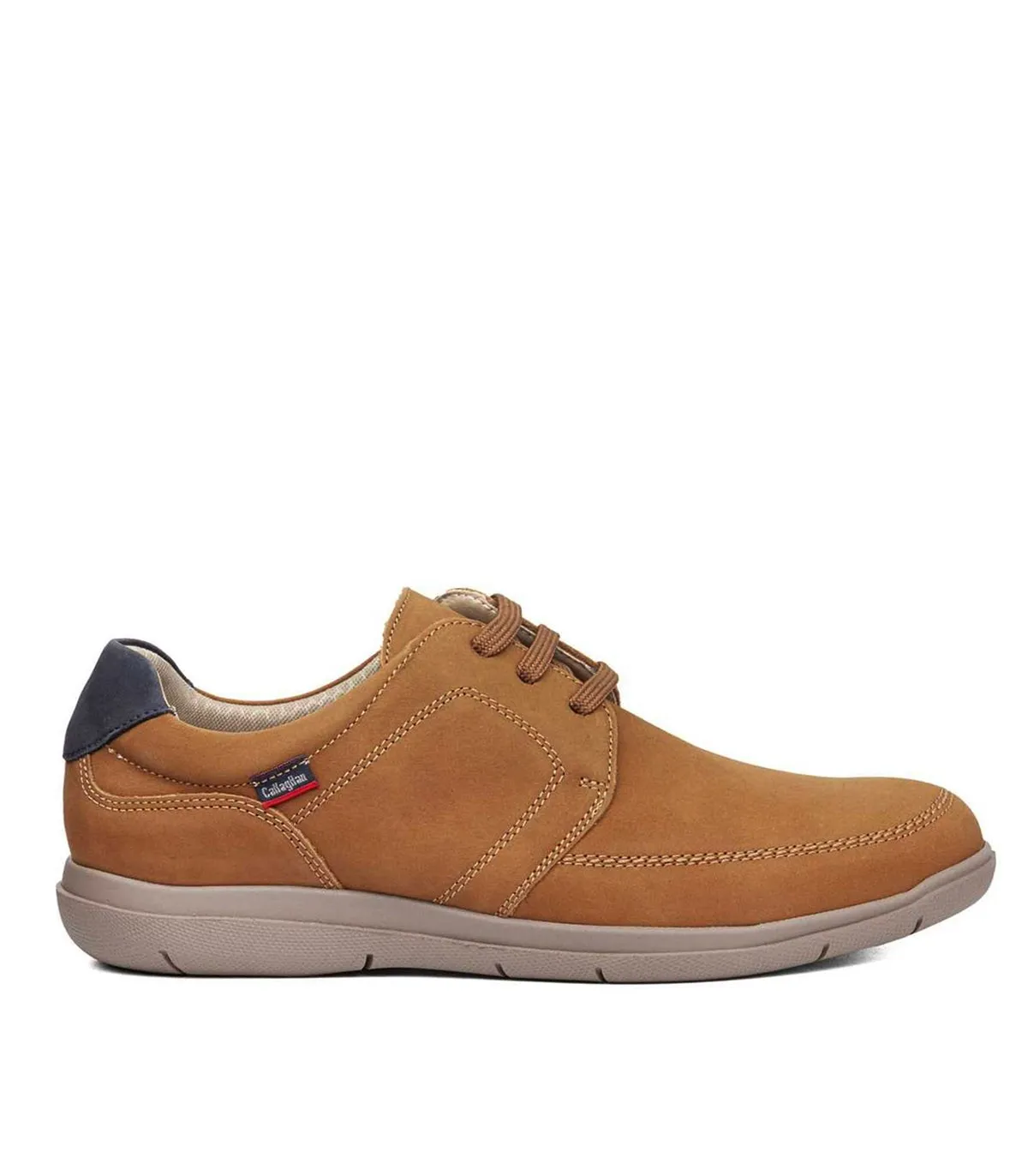 ZAPATOS CASUAL CON CORDONES CALLAGHAN DUNA 46804 CUERO