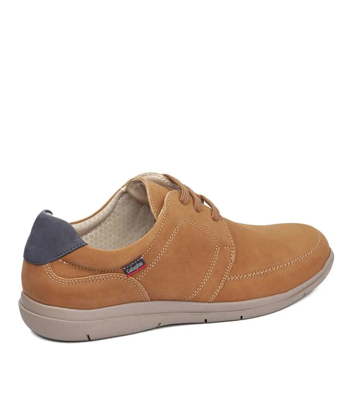 ZAPATOS CASUAL CON CORDONES CALLAGHAN DUNA 46804 CUERO