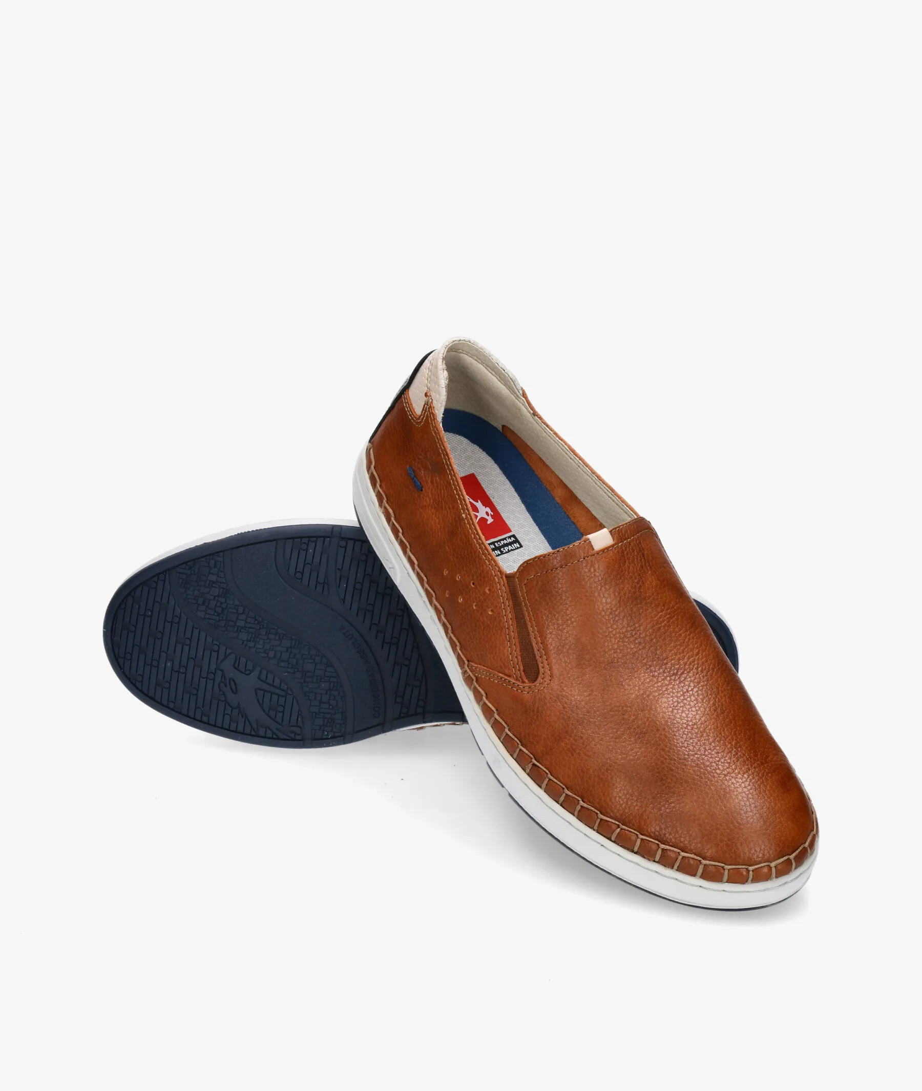Zapatos casual Fluchos F1714 en cuero