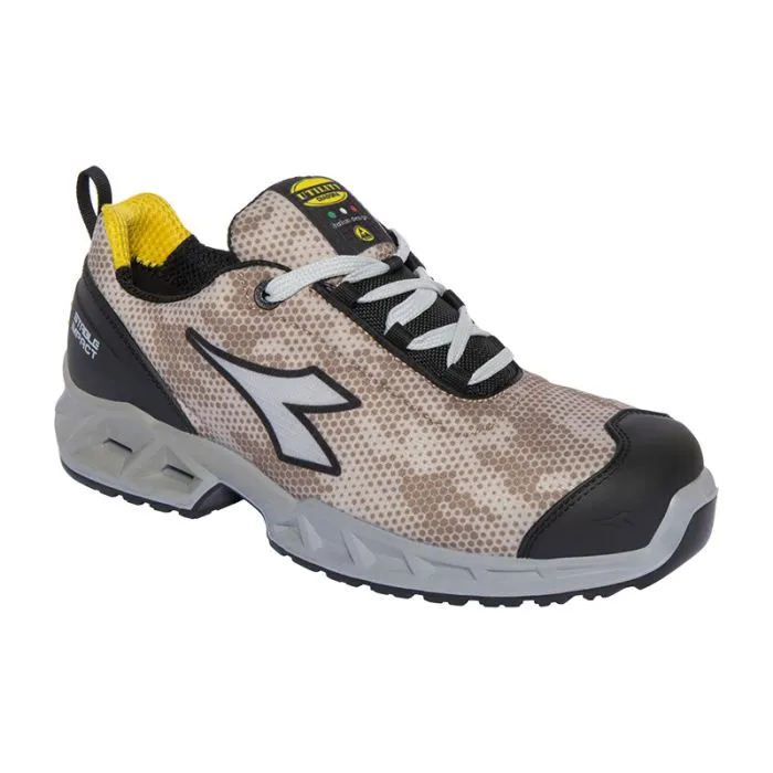 Zapatos de seguridad Diadora Shark Stable Impact Low S1P SRC ESD Beige