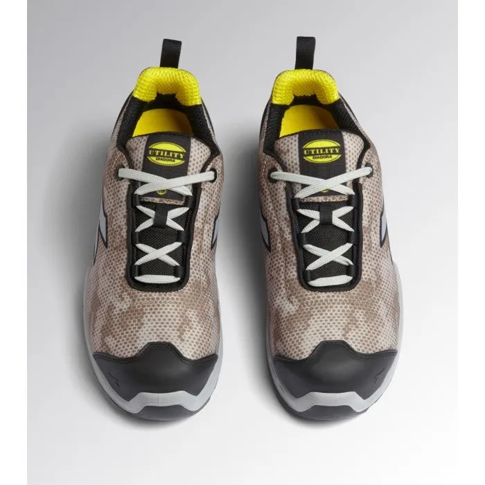 Zapatos de seguridad Diadora Shark Stable Impact Low S1P SRC ESD Beige