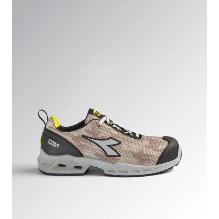 Zapatos de seguridad Diadora Shark Stable Impact Low S1P SRC ESD Beige