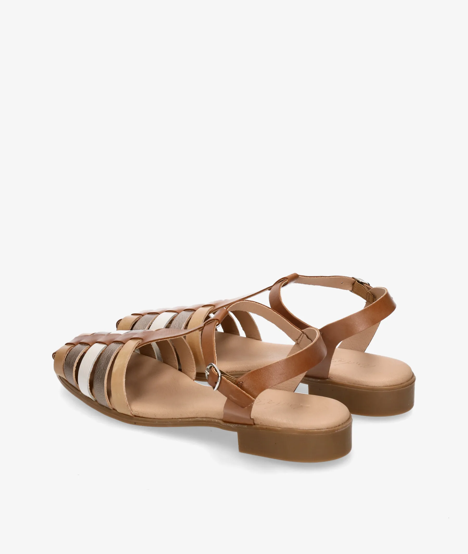 Zapatos de tacón bajo pabloochoa.shoes 117441 en cuero