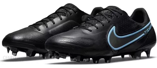 Zapatos Fútbol Nike Tiempo Legend 9 Elite Fg Cuero Negros