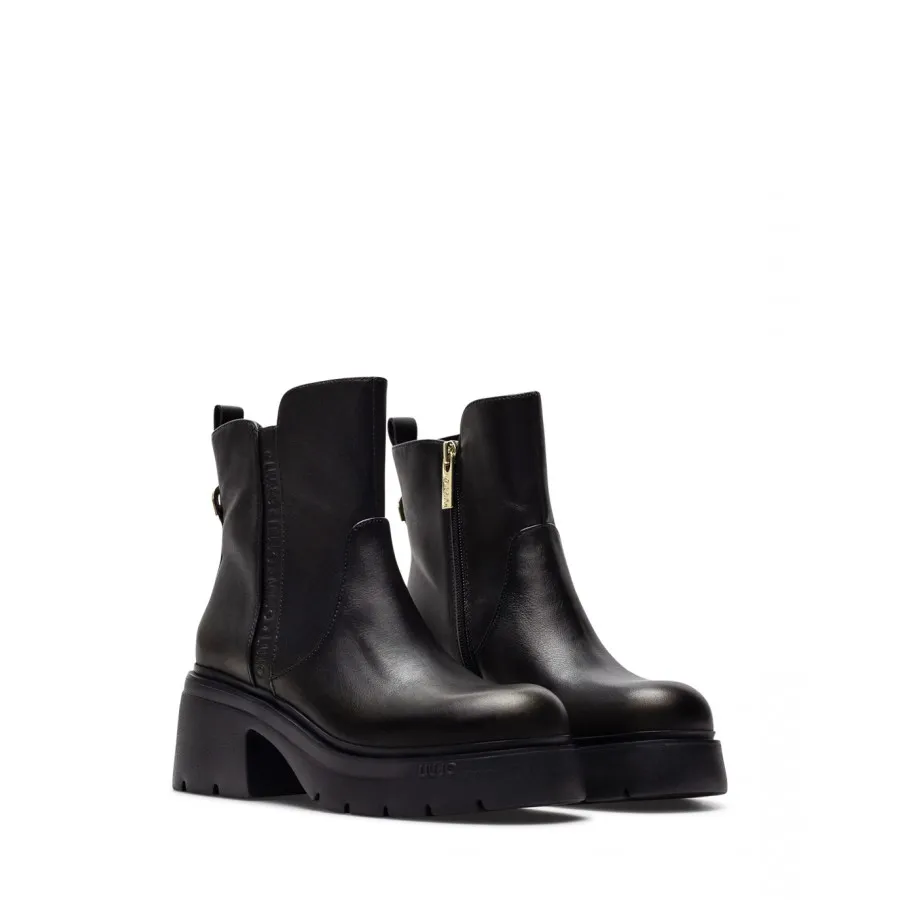 Zapatos Mujeres Botines LIU JO Carrie 06 Black P0102 Negras
