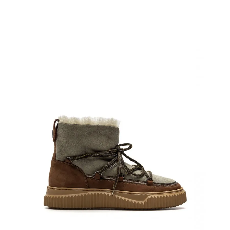 Zapatos Mujeres Botines VOILE BLANCHE Cortina Brown Army 1D57 Verde
