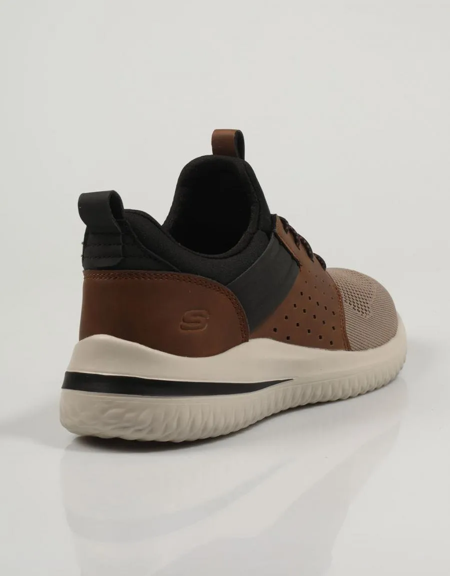  zapatos sport SKECHERS Delson en Cuero 81215