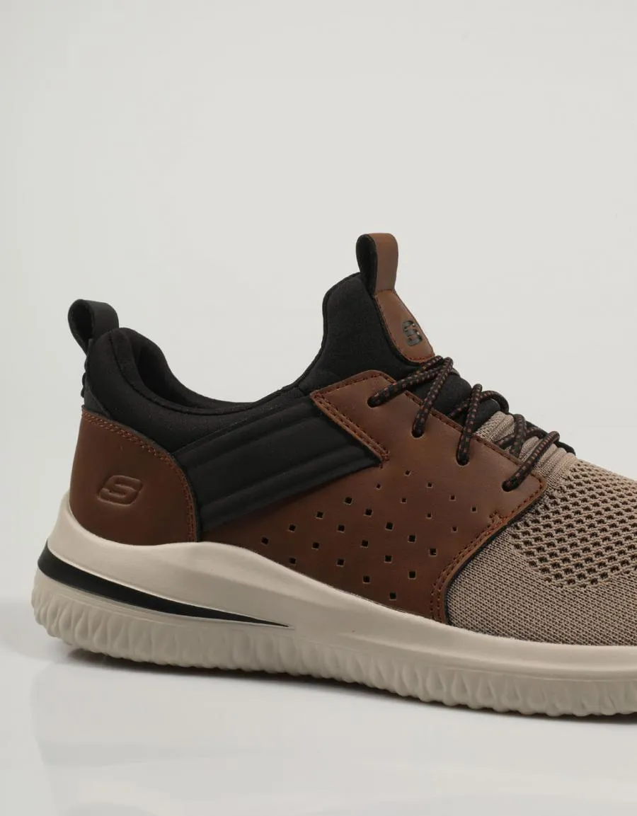  zapatos sport SKECHERS Delson en Cuero 81215